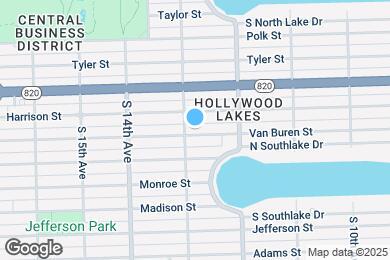 Map image of the property - 1245 Van Buren St
