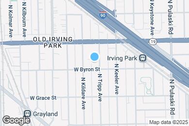 Map image of the property - 3912 N Tripp Ave