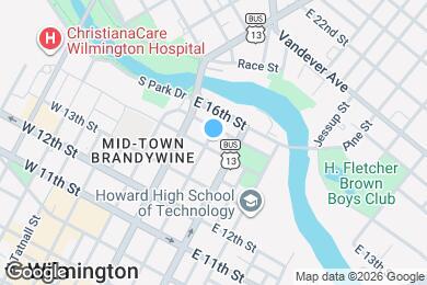 Map image of the property - 1406 N French St