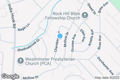 Map image of the property - 1110 Cherokee Ave