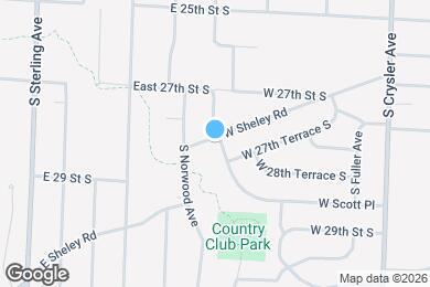 Map image of the property - 1601 W Sheley Rd