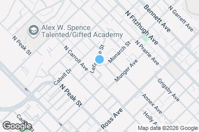 Map image of the property - 2015 California Dr