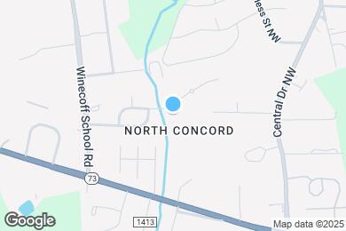 Map image of the property - 1302 Soothing Ct NW