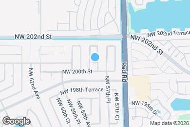 Map image of the property - 20030 NW 58th Ave