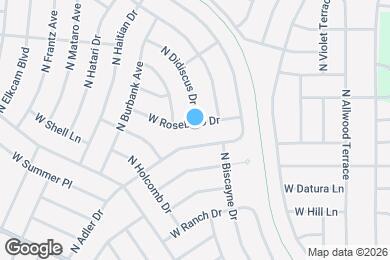 Map image of the property - 1924 W Roseboro Dr