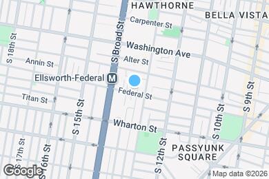 Map image of the property - 1305 Federal St