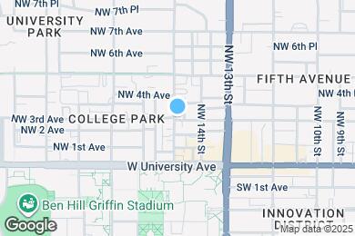Map image of the property - 1434 NW 3rd Ave