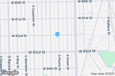 Map image of the property - 8204 S Peoria St