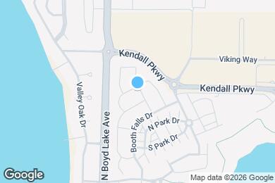 Map image of the property - 4096 Chasm Lk Dr