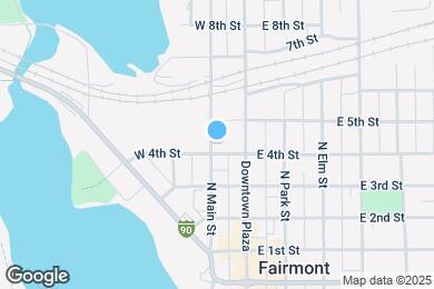 Map image of the property - 116 W 4th St