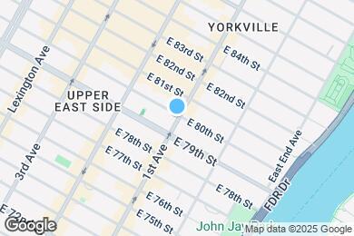 Map image of the property - 1545 1st Ave