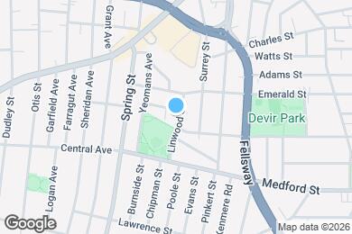 Map image of the property - 54 Linwood St