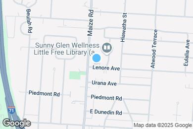 Map image of the property - 990 Lenore Ave