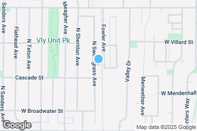 Map image of the property - 210 Sweetgrass Ave