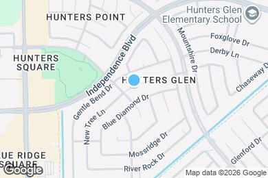 Map image of the property - 1215 New Tree Ln