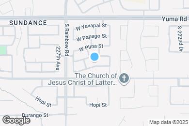 Map image of the property - 22570 W Mohave St