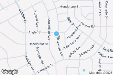 Map image of the property - 1455 Whitewood Ave