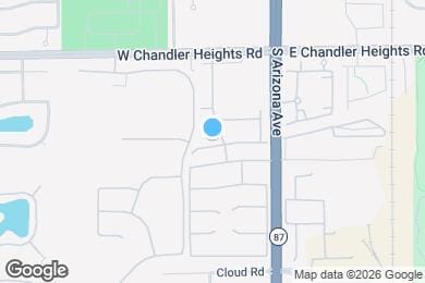 Map image of the property - 192 W Mahogany Pl