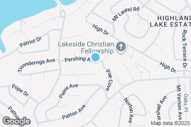 Map image of the property - 21503 Pershing Ave