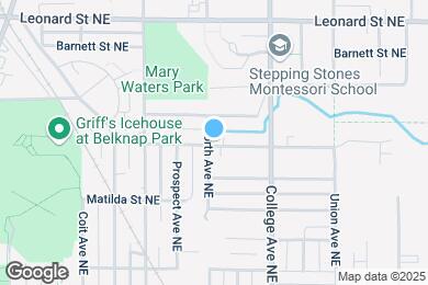 Map image of the property - 405 Cedar St NE