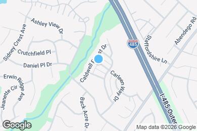 Map image of the property - 13827 Carleen Way Dr
