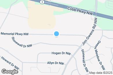 Map image of the property - 3607 Memorial Pkwy NW