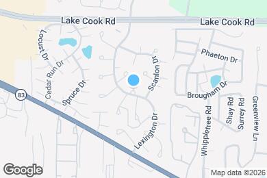 Map image of the property - 1054 Deerpath Ct