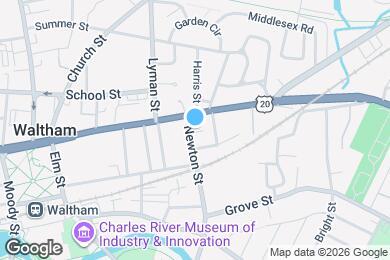 Map image of the property - 16 Newton St