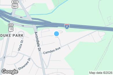 Map image of the property - Camden Pointe Apartments