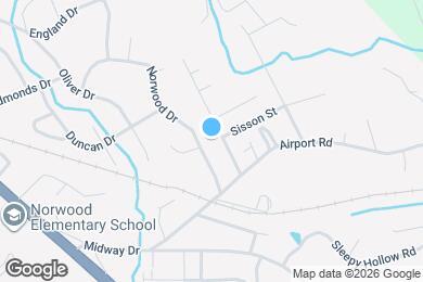 Map image of the property - 537 Norwood Dr