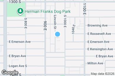 Map image of the property - 1475 Lincoln St