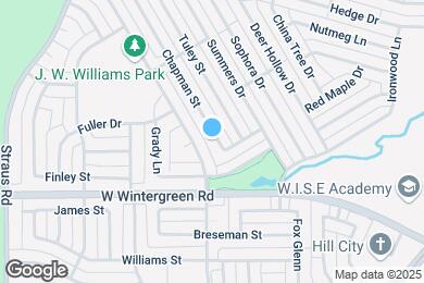 Map image of the property - 1507 Chapman St