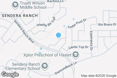 Map image of the property - 1124 Mustang Ridge Dr