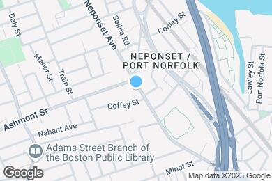 Map image of the property - 273 Neponset Ave