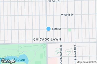 Map image of the property - 6609 S California Ave