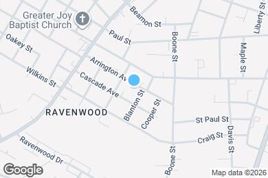 Map image of the property - 509 Arrington Ave