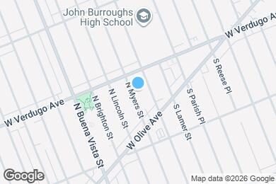 Map image of the property - 220 N Myers St