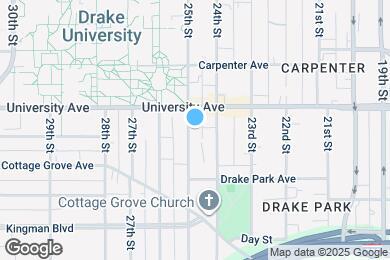 Map image of the property - 1161 25th St