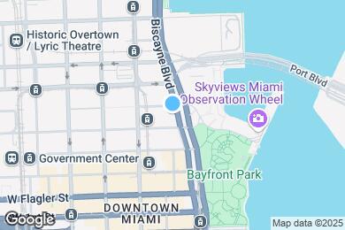 Map image of the property - 240 Biscayne Blvd