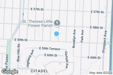 Map image of the property - 5836 Euclid Ave