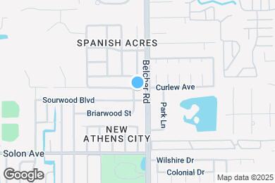 Map image of the property - 2065 Briarwood St