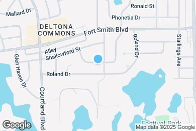 Map image of the property - 521 Cloudcroft Dr