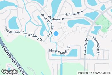 Map image of the property - 2061 Cypress Bay Blvd