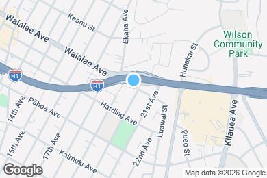 Map image of the property - 1166A 20th Ave