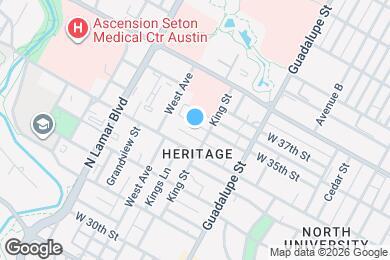 Map image of the property - 707 W 35th St