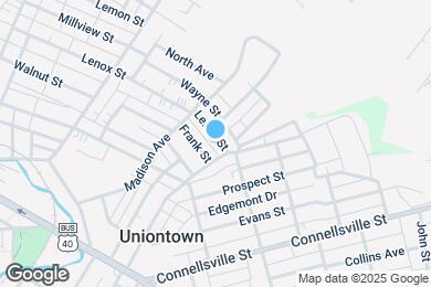 Map image of the property - 222 Lenox St