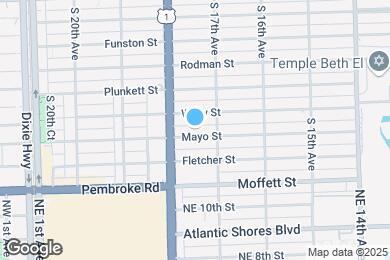 Map image of the property - 1733 Mayo St