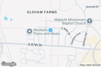Map image of the property - 8608 Bristol Ave