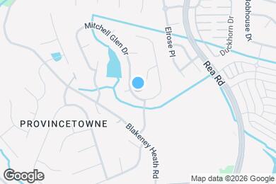 Map image of the property - 9607 Mitchell Glen Dr