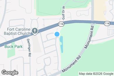 Map image of the property - 2051 Oak Water Dr